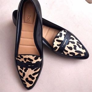 ME TOO Animal Print Loafer